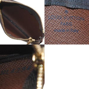 極美品 LOUIS VUITTON ルイヴィトン ポシェット クレ コインケース 小銭入れ M62650 モノグラム ブラウン 中古 4a001252