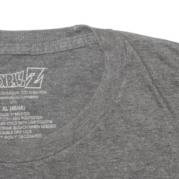 DRAGON BALL Dragon Ball Short Sleeve T-shirt Gray Cotton Polyester Size XL Good Condition Used 4a001298