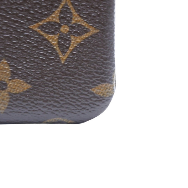 Very Good Condition LOUIS VUITTON Pochette Cle Coin Case Coin Purse M62650 Monogram Brown Used 4a001250