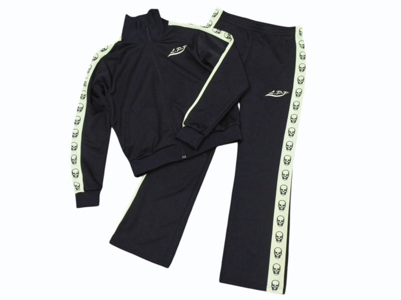 Lucien Pellat-Finet Lucien Pellat-Finet Setup AR01F AR02F Brown Beige Polyester Top: M Bottom: S Used 4b006314