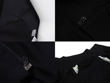 Load image into Gallery viewer, Lucien Pellat-Finet ルシアンペラフィネ セットアップ AR01F AR02F ブラウン ベージュ ポリエステル 上:M 下:S 中古 4b006314