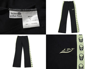 Lucien Pellat-Finet ルシアンペラフィネ セットアップ AR01F AR02F ブラウン ベージュ ポリエステル 上:M 下:S 中古 4b006314