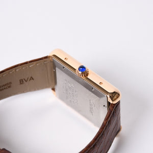 極美品 CARTIER カルティエ TANK SOLO XL タンクソロ XL 腕時計 W5200026 重量61.63g K18PG 自動巻 Au750刻印 白文字盤 中古 4a001801