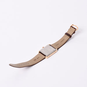 極美品 CARTIER カルティエ TANK SOLO XL タンクソロ XL 腕時計 W5200026 重量61.63g K18PG 自動巻 Au750刻印 白文字盤 中古 4a001801