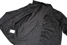 Load image into Gallery viewer, 新品未使用 CHROME HEARTS クロムハーツ クロスボタン 総柄シルク セットアップ シャツ サイズ L 中古 4b012572
