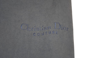 新品同様 Dior ディオール Couture クチュール コットンジャケット 313C401A5673 サイズ56 ブルー コットン バックル 中古 4b012696