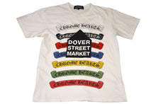 Load image into Gallery viewer, CHROME HEARTS クロムハーツ × COMME DES GARCONS DSM限定 ロゴTシャツ ホワイト サイズXXL 良品 中古 4b012337