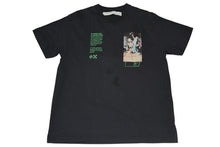 Load image into Gallery viewer, OFF-WHITE ユニセックス トップス XXS B パスカル ペインティング 半袖 ブラック グリーン 中古 良品 4b012061