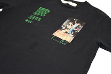 Load image into Gallery viewer, OFF-WHITE ユニセックス トップス XXS B パスカル ペインティング 半袖 ブラック グリーン 中古 良品 4b012061
