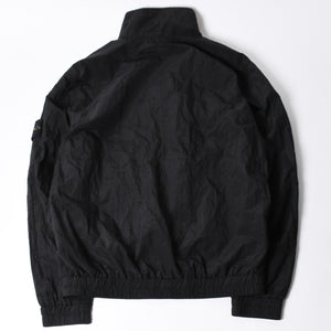STONE ISLAND ストーンアイランド × シュプリーム ナイロンメタルトラックジャケット ブラック Lサイズ ライトアウター 美品 中古 4a006301