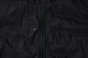 STONE ISLAND ストーンアイランド × シュプリーム ナイロンメタルトラックジャケット ブラック Lサイズ ライトアウター 美品 中古 4a006301