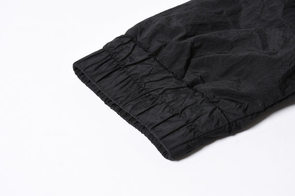 STONE ISLAND ストーンアイランド × シュプリーム ナイロンメタルトラックジャケット ブラック Lサイズ ライトアウター 美品 中古 4a006301