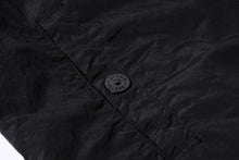 画像をギャラリービューアに読み込む, STONE ISLAND ストーンアイランド × シュプリーム ナイロンメタルトラックジャケット ブラック Lサイズ ライトアウター 美品 中古 4a006301