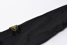 画像をギャラリービューアに読み込む, STONE ISLAND ストーンアイランド × シュプリーム ナイロンメタルトラックジャケット ブラック Lサイズ ライトアウター 美品 中古 4a006301