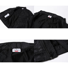 画像をギャラリービューアに読み込む, STONE ISLAND ストーンアイランド × シュプリーム ナイロンメタルトラックジャケット ブラック Lサイズ ライトアウター 美品 中古 4a006301