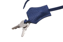 画像をギャラリービューアに読み込む, 極美品 HERMES エルメス クロシェット カデナ キー セット ヴォーエプソン ブルーアガット シルバー金具 中古 4b006286