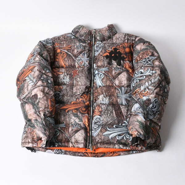 New and unused CHROME HEARTS NIKE NOCTA DRAKE Chrome Hearts Nike Down Jacket Men's SV925 size:XL Multicolor Used 4a000714