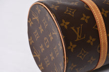 画像をギャラリービューアに読み込む, LOUIS VUITTON ルイヴィトン パピヨン30 ハンドバッグ M51385 筒型 モノグラムキャンバス ブラウン 美品 中古 4a000870