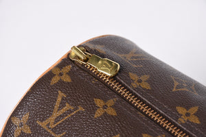 LOUIS VUITTON Papillon 30 Handbag M51385 Cylindrical Monogram Canvas Brown Good Condition Used 4a000870