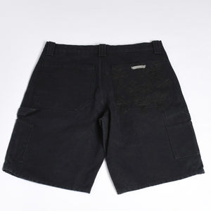 New and unused CHROME HEARTS CARPENTER DOUBLE KNEE Carpenter shorts size 36 with patch Cross ball Silver 925 Used 4a001761