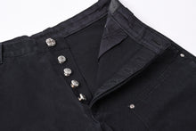 画像をギャラリービューアに読み込む, 新品未使用 CHROME HEARTS クロムハーツ CARPENTER DOUBLE KNEE カーペンター ハーフパンツ サイズ36 パッチ付き クロスボール シルバー925 中古 4a001761