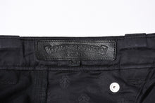 画像をギャラリービューアに読み込む, 新品未使用 CHROME HEARTS クロムハーツ CARPENTER DOUBLE KNEE カーペンター ハーフパンツ サイズ36 パッチ付き クロスボール シルバー925 中古 4a001761