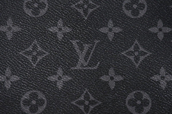 LOUIS VUITTON ルイヴィトン モノグラムエクリプス ポシェットディスカバリー M62291 クラッチバッグ ブラック 美品 中古 4a004673