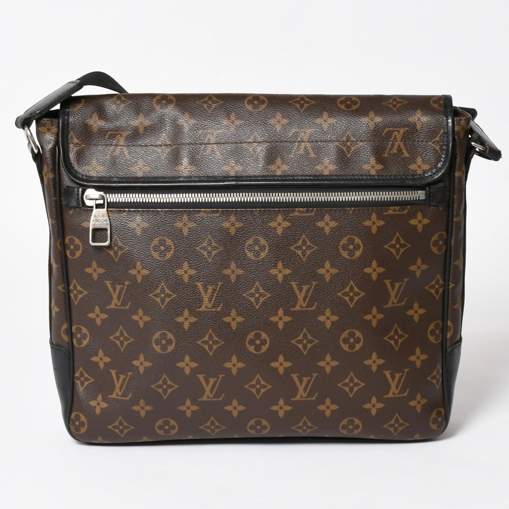 極美品 LOUIS VUITTON ルイ ヴィトン マカサー バスGM ショルダーバッグ モノグラムキャンバス M40386 ブラウン 中古 4a004984
