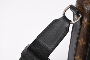 極美品 LOUIS VUITTON ルイ ヴィトン マカサー バスGM ショルダーバッグ モノグラムキャンバス M40386 ブラウン 中古 4a004984