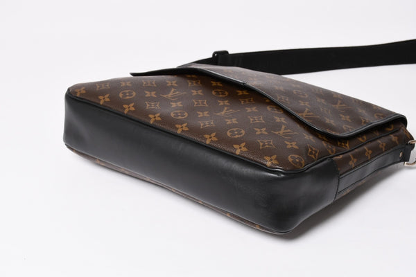 極美品 LOUIS VUITTON ルイ ヴィトン マカサー バスGM ショルダーバッグ モノグラムキャンバス M40386 ブラウン 中古 4a004984
