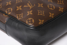 画像をギャラリービューアに読み込む, 極美品 LOUIS VUITTON ルイ ヴィトン マカサー バスGM ショルダーバッグ モノグラムキャンバス M40386 ブラウン 中古 4a004984