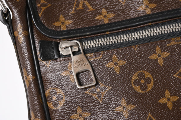 極美品 LOUIS VUITTON ルイ ヴィトン マカサー バスGM ショルダーバッグ モノグラムキャンバス M40386 ブラウン 中古 4a004984