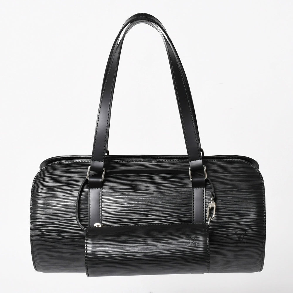 Very good condition LOUIS VUITTON Papillon 30 GM handbag M52862 Epi silver metal fittings cylindrical used 4a004963