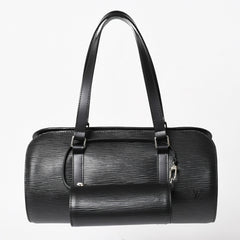 極美品 LOUIS VUITTON ルイヴィトン パピヨン30 GM ハンドバッグ M52862 エピ シルバー金具 筒型 中古 4a004963