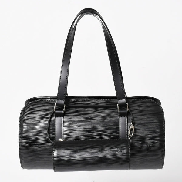 極美品 LOUIS VUITTON ルイヴィトン パピヨン30 GM ハンドバッグ M52862 エピ シルバー金具 筒型 中古 4a004963