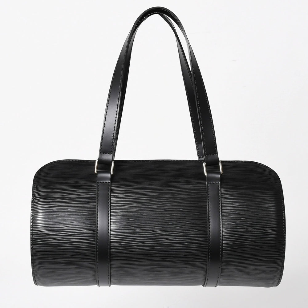 Very good condition LOUIS VUITTON Papillon 30 GM handbag M52862 Epi silver metal fittings cylindrical used 4a004963
