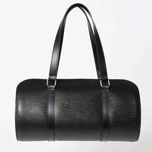 極美品 LOUIS VUITTON ルイヴィトン パピヨン30 GM ハンドバッグ M52862 エピ シルバー金具 筒型 中古 4a004963