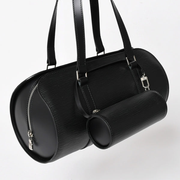 極美品 LOUIS VUITTON ルイヴィトン パピヨン30 GM ハンドバッグ M52862 エピ シルバー金具 筒型 中古 4a004963