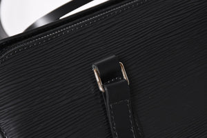 極美品 LOUIS VUITTON ルイヴィトン パピヨン30 GM ハンドバッグ M52862 エピ シルバー金具 筒型 中古 4a004963