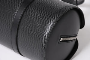 極美品 LOUIS VUITTON ルイヴィトン パピヨン30 GM ハンドバッグ M52862 エピ シルバー金具 筒型 中古 4a004963