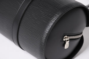 極美品 LOUIS VUITTON ルイヴィトン パピヨン30 GM ハンドバッグ M52862 エピ シルバー金具 筒型 中古 4a004963