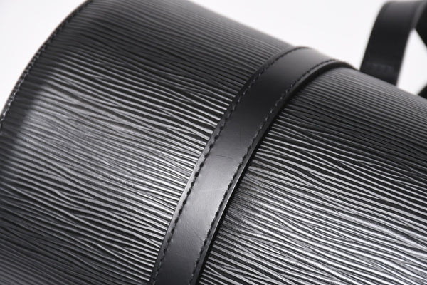 極美品 LOUIS VUITTON ルイヴィトン パピヨン30 GM ハンドバッグ M52862 エピ シルバー金具 筒型 中古 4a004963