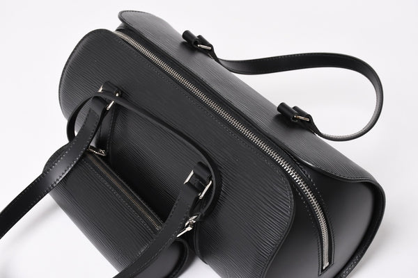 極美品 LOUIS VUITTON ルイヴィトン パピヨン30 GM ハンドバッグ M52862 エピ シルバー金具 筒型 中古 4a004963