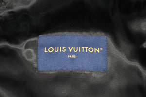 極美品 LOUIS VUITTON ルイヴィトン ジャケット RM251M STP HSB88W サイズ54 ダミエ ブラック 中綿入り 中古 4b012710