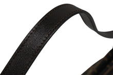 画像をギャラリービューアに読み込む, FENDI フェンディ マンマバケット ハンドバッグ ズッカ柄 ブラウン レザー キャンバス シルバー金具 美品 中古 4b011402