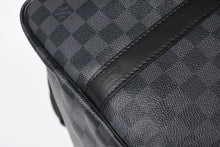 画像をギャラリービューアに読み込む, 極美品 ルイヴィトン LOUIS VUITTON キーポル バンドリエール 55 ボストンバッグ ダミエ グラフィット ブラック N41413 中古 4a005646