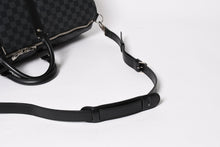画像をギャラリービューアに読み込む, 極美品 ルイヴィトン LOUIS VUITTON キーポル バンドリエール 55 ボストンバッグ ダミエ グラフィット ブラック N41413 中古 4a005646