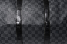 画像をギャラリービューアに読み込む, 極美品 ルイヴィトン LOUIS VUITTON キーポル バンドリエール 55 ボストンバッグ ダミエ グラフィット ブラック N41413 中古 4a005646