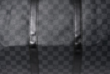 画像をギャラリービューアに読み込む, 極美品 ルイヴィトン LOUIS VUITTON キーポル バンドリエール 55 ボストンバッグ ダミエ グラフィット ブラック N41413 中古 4a005646