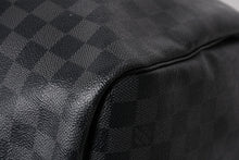 画像をギャラリービューアに読み込む, 極美品 ルイヴィトン LOUIS VUITTON キーポル バンドリエール 55 ボストンバッグ ダミエ グラフィット ブラック N41413 中古 4a005646